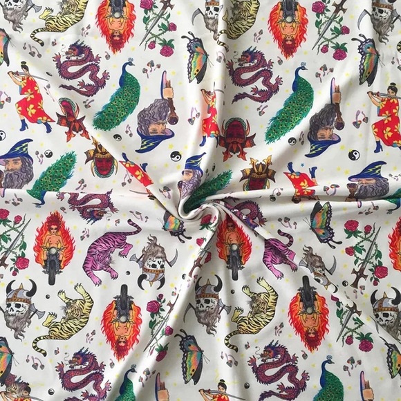 🐉 Trippy festival crop tank top 🐉 - Picture 3 of 3